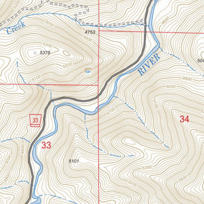 Central Oregon SxS Where to Ride 6 Mile Sno-Park to Paisley Map #10 Preview 3