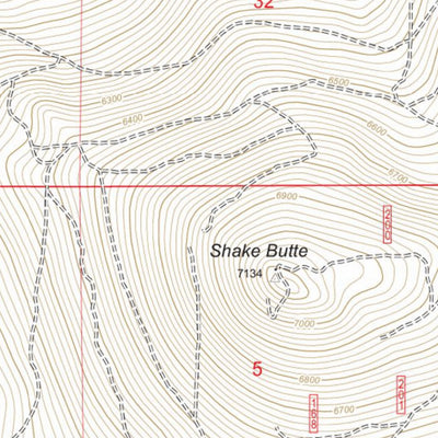 Central Oregon SxS Where to Ride 6 Mile Sno-Park to Paisley Map #9 Preview 3