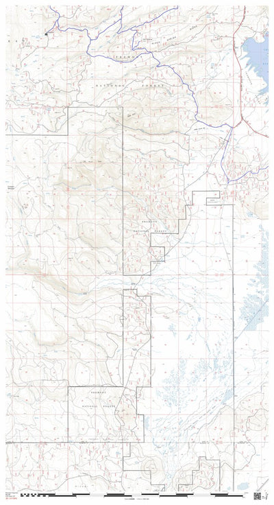 Central Oregon SxS Where to Ride 6 Mile Sno-Park to Paisley Map #7 Preview 1
