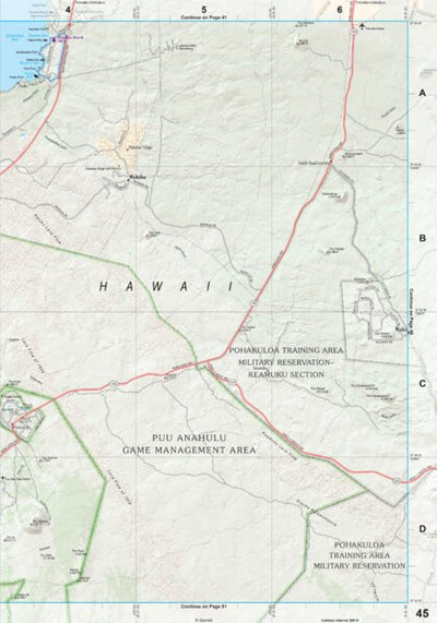 Hawaii Atlas & Gazetteer Page 45 Preview 1
