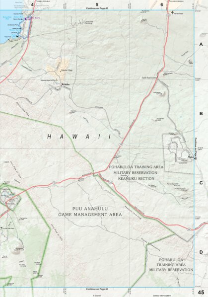 Hawaii Atlas & Gazetteer Page 45 Preview 1