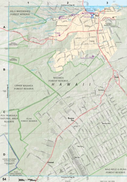 Hawaii Atlas & Gazetteer Page 54 Preview 1
