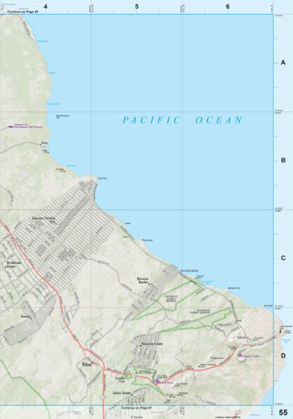 Hawaii Atlas & Gazetteer Page 55 Preview 1