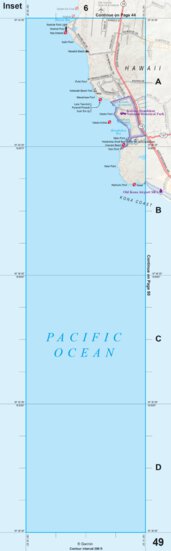 Hawaii Atlas & Gazetteer Page 49 Inset Preview 1