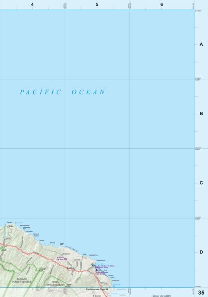 Hawaii Atlas & Gazetteer Page 35 Preview 1
