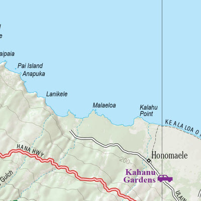 Hawaii Atlas & Gazetteer Page 35 Preview 3