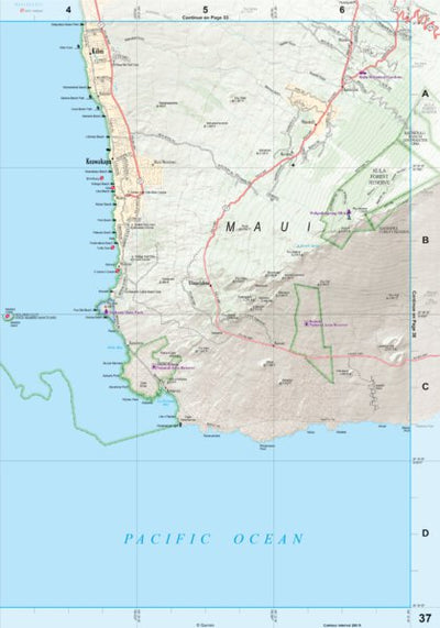Hawaii Atlas & Gazetteer Page 37 Preview 1