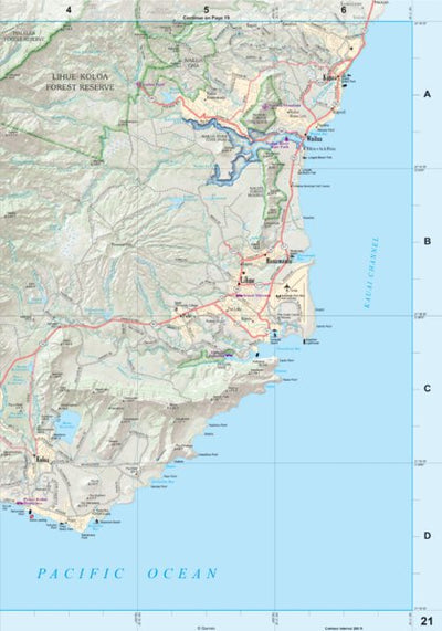 Hawaii Atlas & Gazetteer Page 21 Preview 1