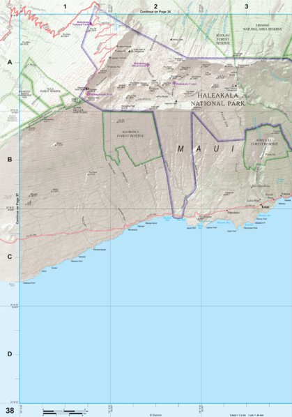Hawaii Atlas & Gazetteer Page 38 Preview 1