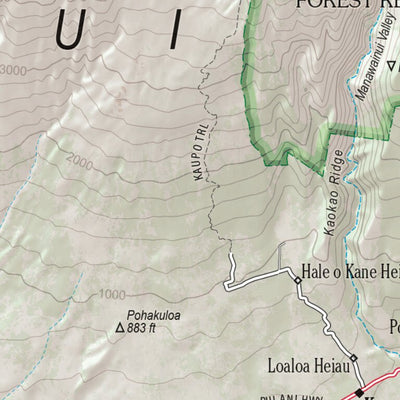 Hawaii Atlas & Gazetteer Page 38 Preview 3