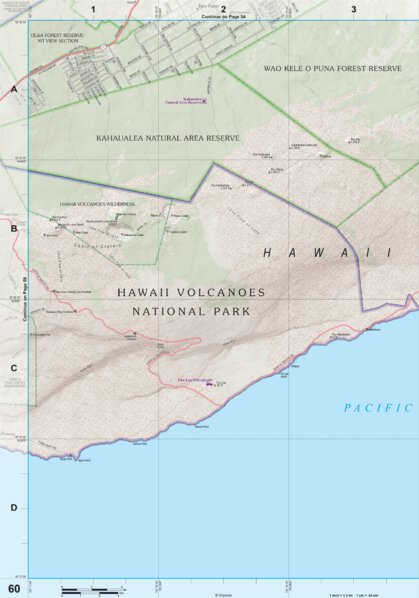 Hawaii Atlas & Gazetteer Page 60 Preview 1