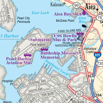Hawaii Atlas & Gazetteer Page 26 Preview 2
