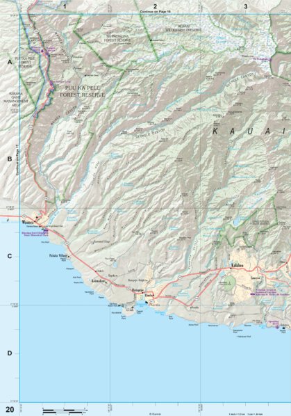 Hawaii Atlas & Gazetteer Page 20 Preview 1