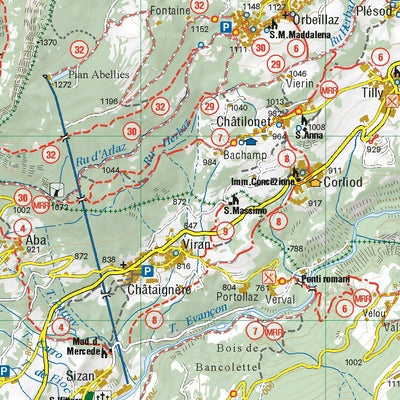 AVP09 Cammino Balteo Est 1:25.000 Preview 2