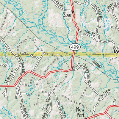 Louisiana Atlas & Gazetteer Page 21 Preview 2