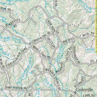 Louisiana Atlas & Gazetteer Page 25 Preview 2