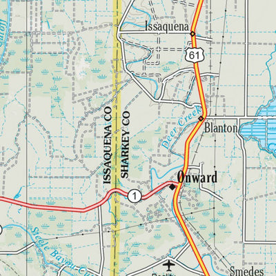 Louisiana Atlas & Gazetteer Page 16 Preview 2
