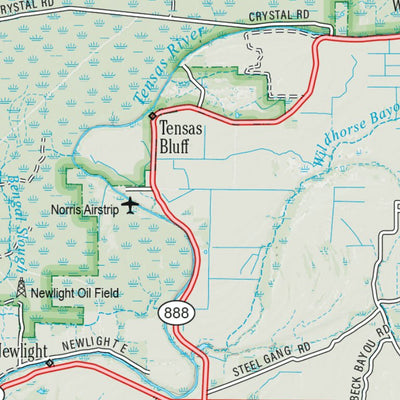 Louisiana Atlas & Gazetteer Page 23 Preview 2
