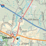 Louisiana Atlas & Gazetteer Page 46 Preview 2