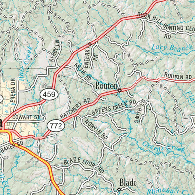 Louisiana Atlas & Gazetteer Page 28 Preview 3