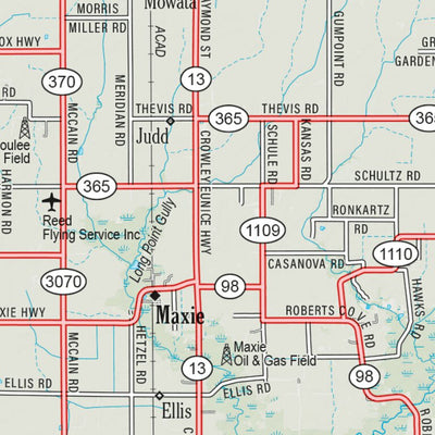 Louisiana Atlas & Gazetteer Page 41 Preview 2