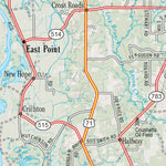 Louisiana Atlas & Gazetteer Page 19 Preview 2