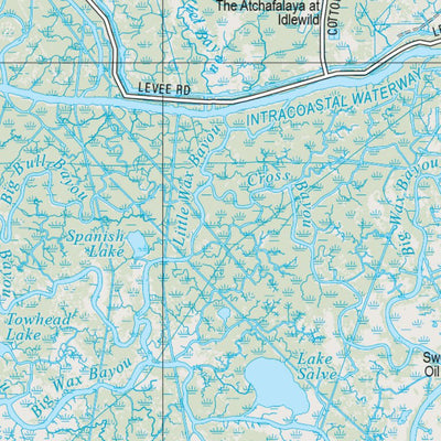 Louisiana Atlas & Gazetteer Page 53 Preview 3