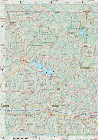 Louisiana Atlas & Gazetteer Page 12 Preview 1