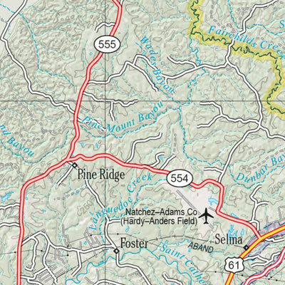 Louisiana Atlas & Gazetteer Page 29 Preview 3
