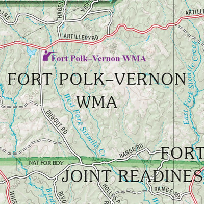 Louisiana Atlas & Gazetteer Page 31 Preview 3