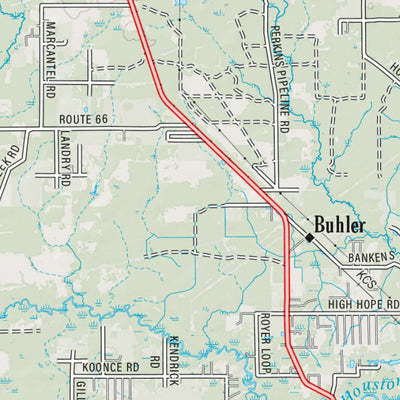 Louisiana Atlas & Gazetteer Page 39 Preview 2