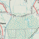 Louisiana Atlas & Gazetteer Page 33 Preview 2