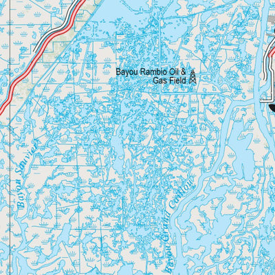 Louisiana Atlas & Gazetteer Page 59 Preview 3
