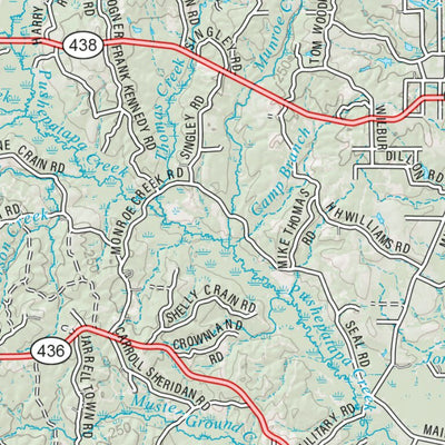 Louisiana Atlas & Gazetteer Page 37 Preview 2