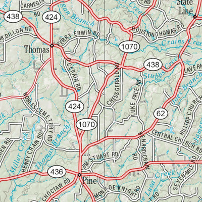 Louisiana Atlas & Gazetteer Page 37 Preview 3