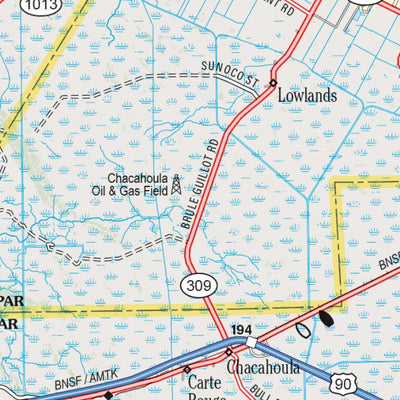 Louisiana Atlas & Gazetteer Page 54 Preview 2