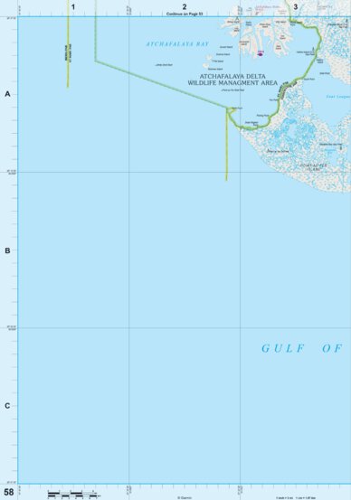 Louisiana Atlas & Gazetteer Page 58 Preview 1