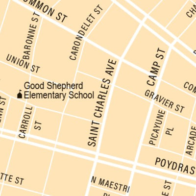 Louisiana Atlas & Gazetteer New Orleans Detail Preview 2