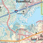 Louisiana Atlas & Gazetteer Page 47 Preview 2