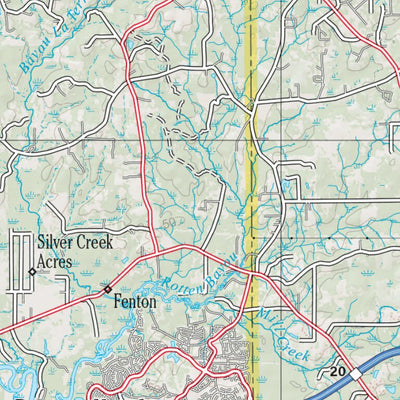 Louisiana Atlas & Gazetteer Page 47 Preview 3