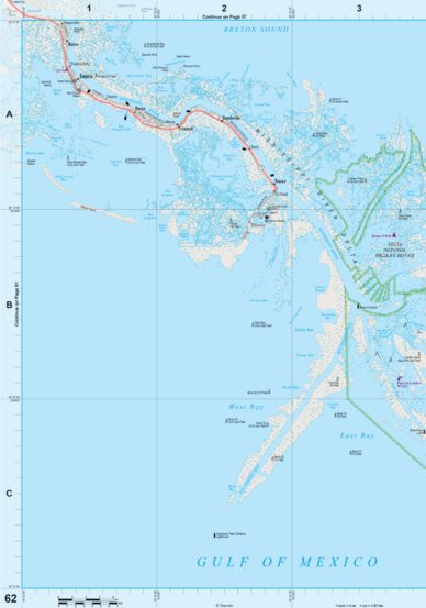 Louisiana Atlas & Gazetteer Page 62 Preview 1