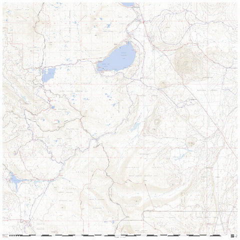Central Oregon SxS Where to Ride 2510 to Crescent & Odell Lake Lodge Map #2 Preview 1