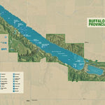 Buffalo Pound Provincial Park Full Map Preview 1