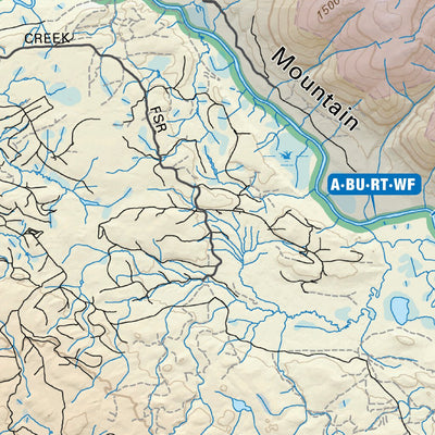 WMU 7-16 Omineca Region 7A - Hunting Topo BC Preview 2