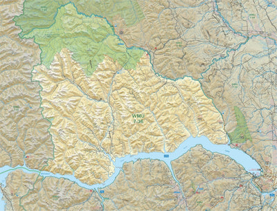 WMU 7-36 Peace Region 7B - Hunting Topo BC Preview 1