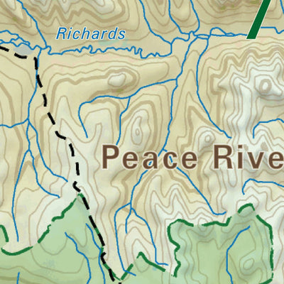 WMU 7-42 Peace Region 7B - Hunting Topo BC Preview 2