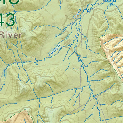 WMU 7-43 Peace Region 7B - Hunting Topo BC Preview 2