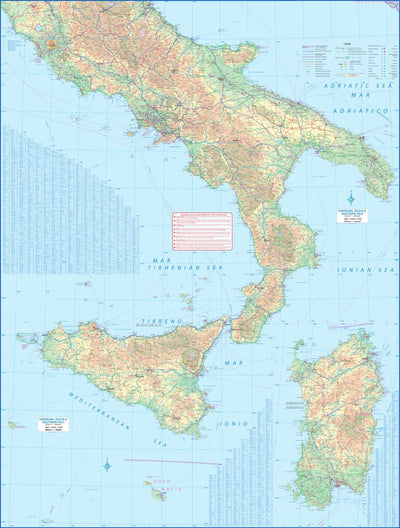 Sicily & Southern Italy 1:600,000 - ITMB Preview 1