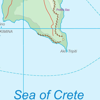 Santorini (Greece) 1:70,000 - ITMB Preview 2