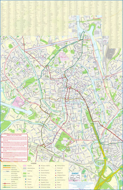 Ghent (Belgium) 1 : 9,000 - ITMB Preview 1